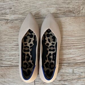 Rothy’s The Point in Ecru size 6.5